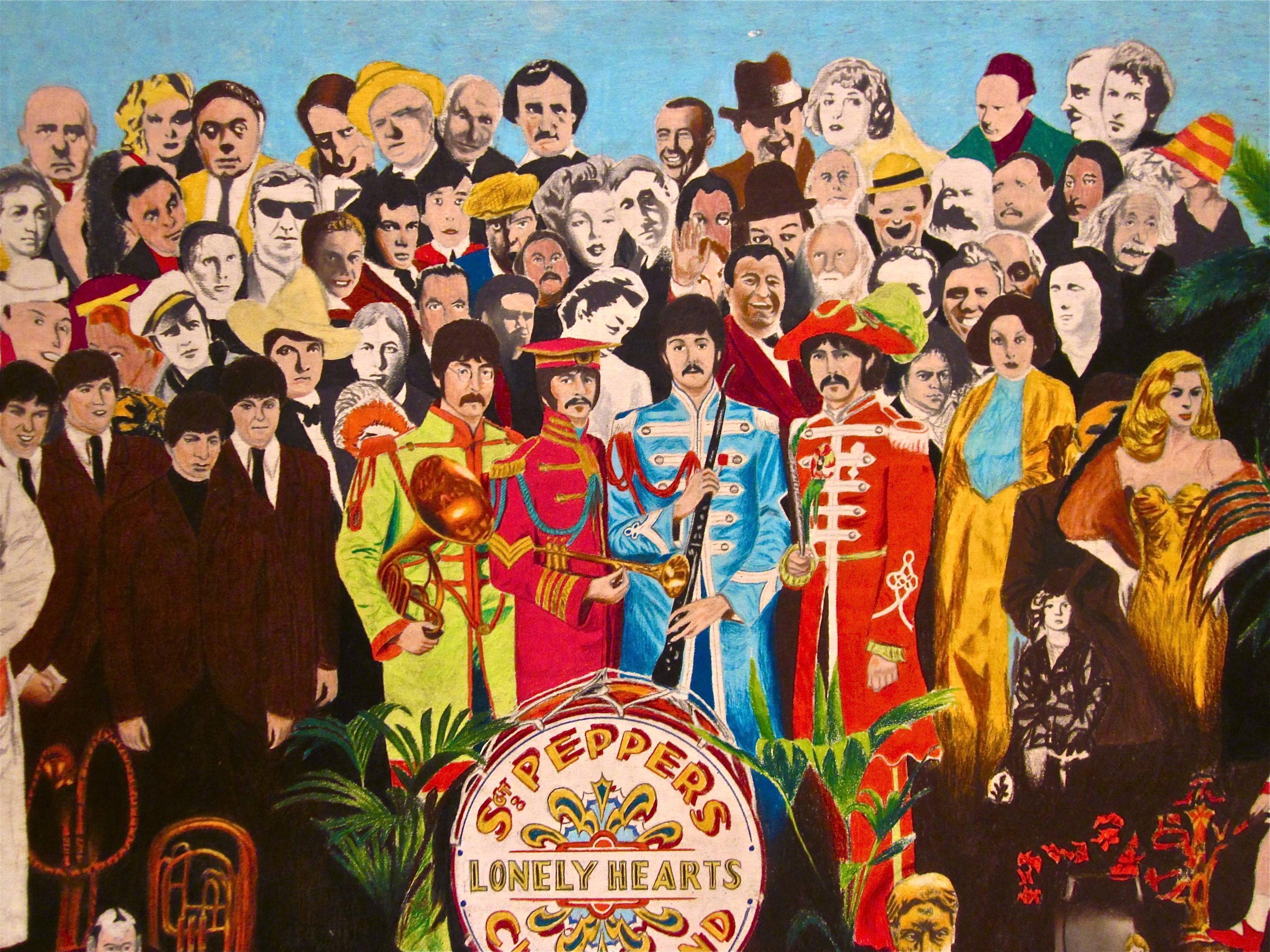Beatles Sgt. Pepper Cartoon