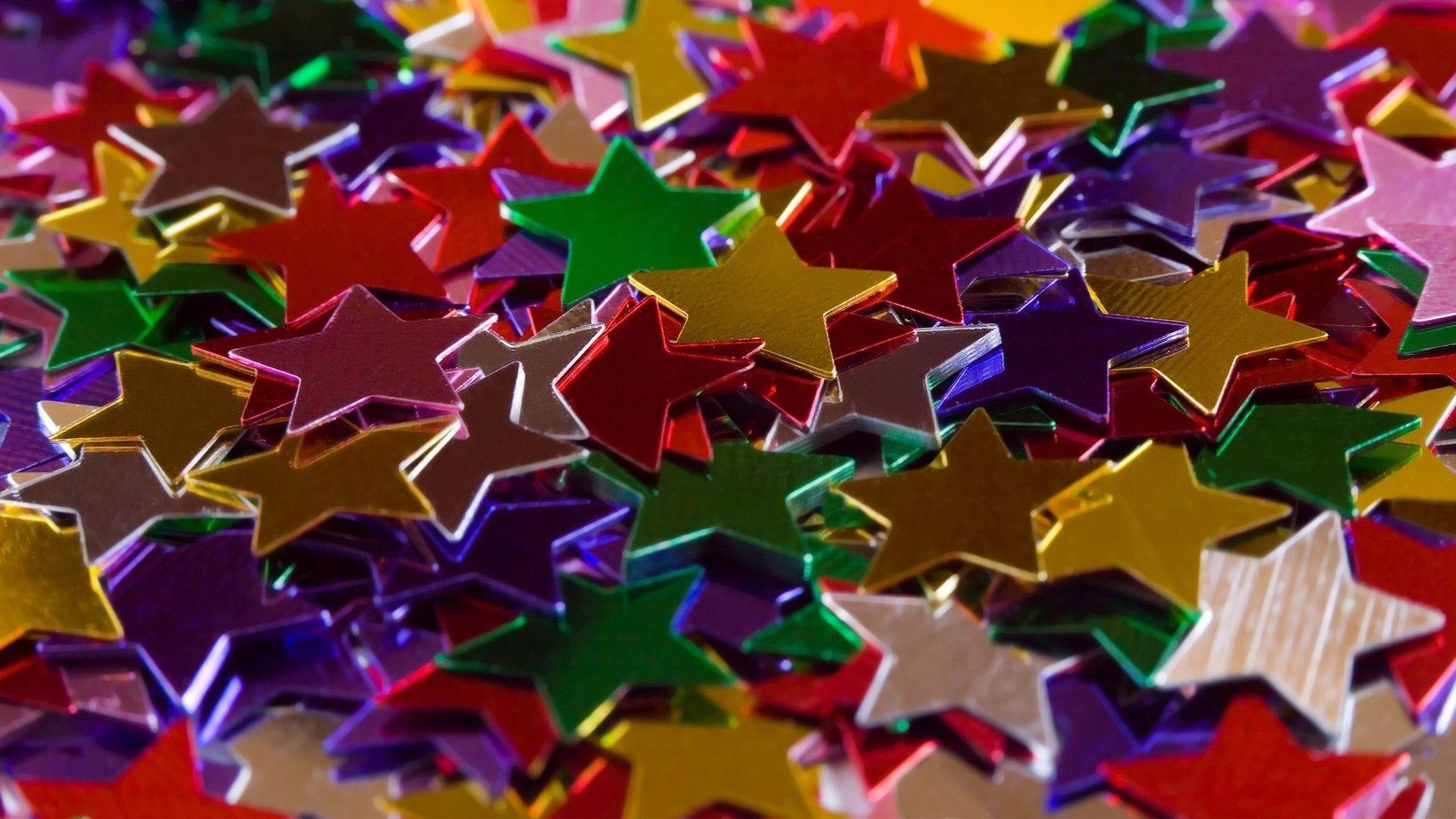 Colorful Stars Wallpapers Wallpaper Cave