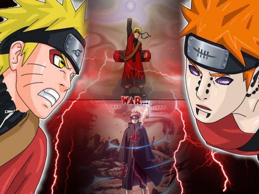 Wallpaper De Naruto Vs Pain