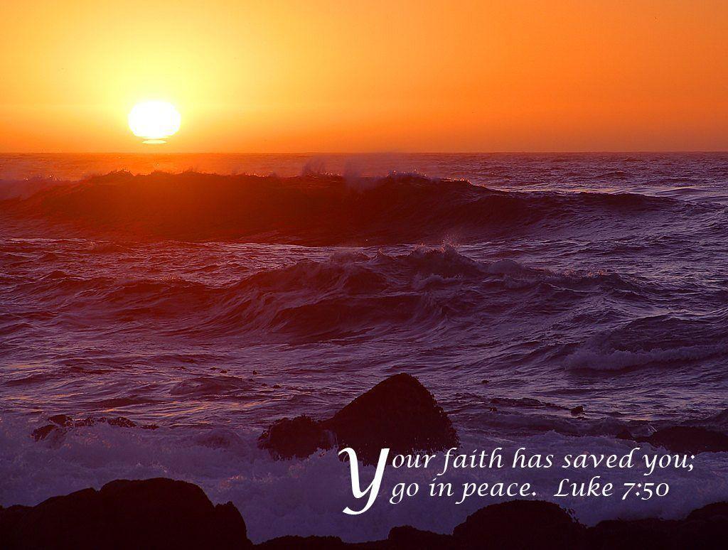 Free Christian desktop background picture and bible verse