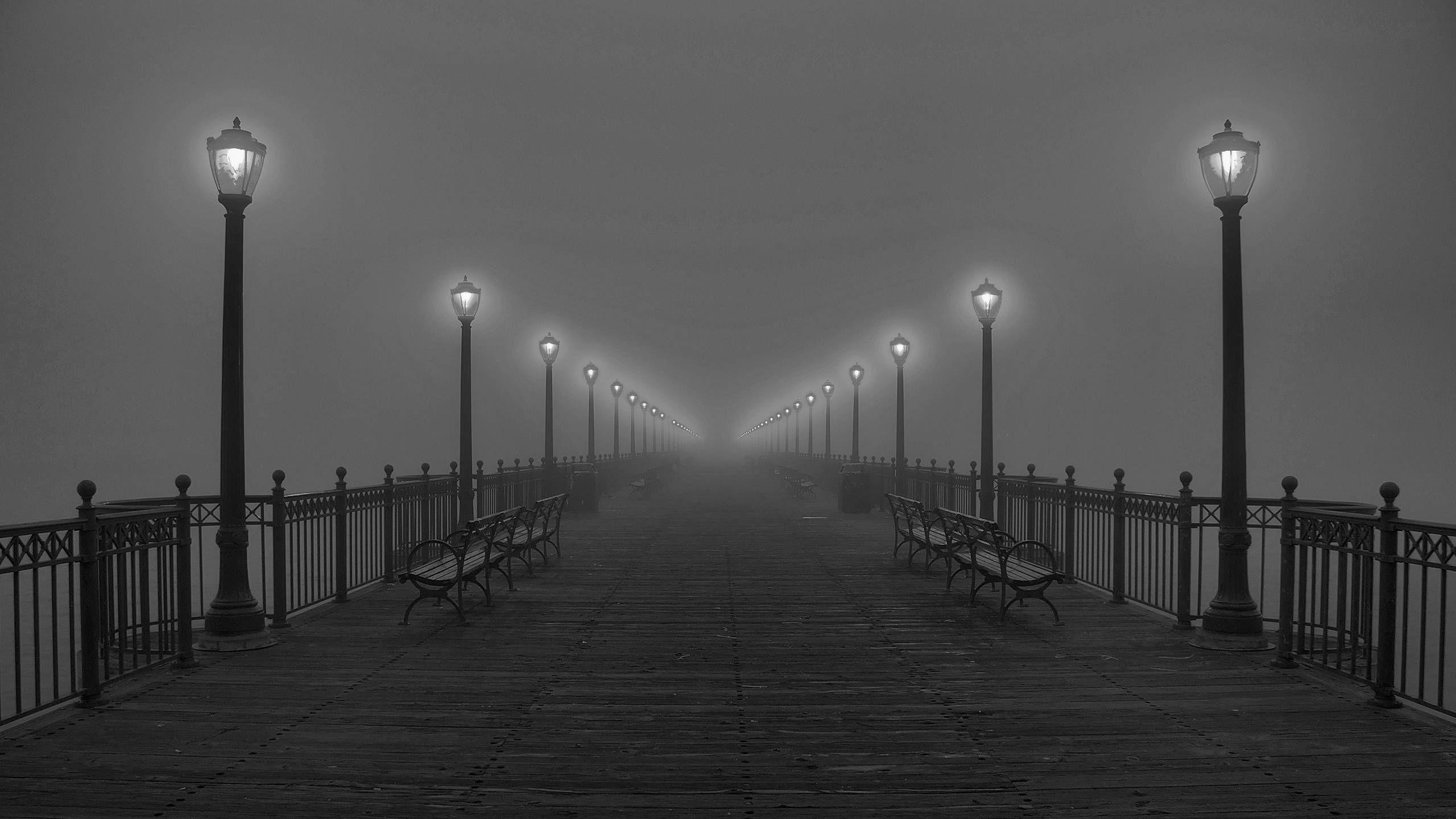 Black And White Fog Wallpapers