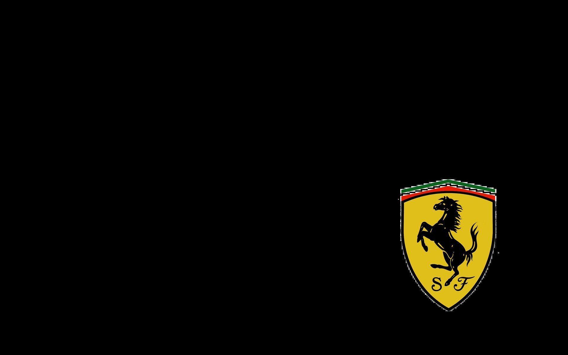 Logos For > Black Ferrari Symbol
