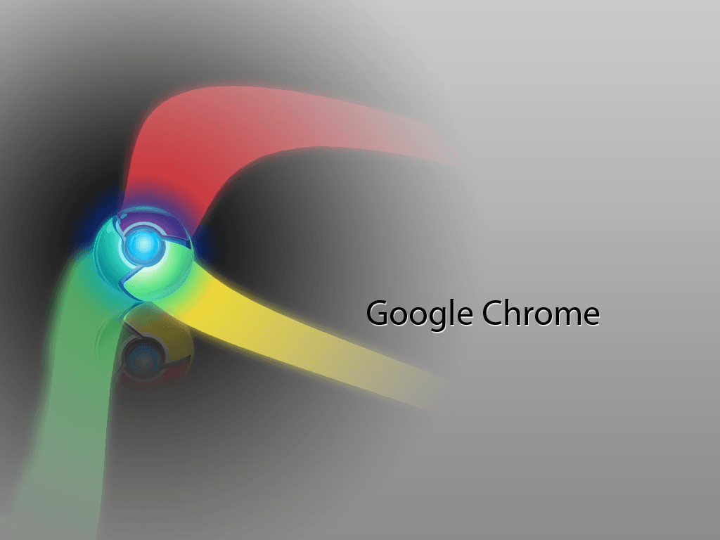 Technology Background: Chrome Wallpaper