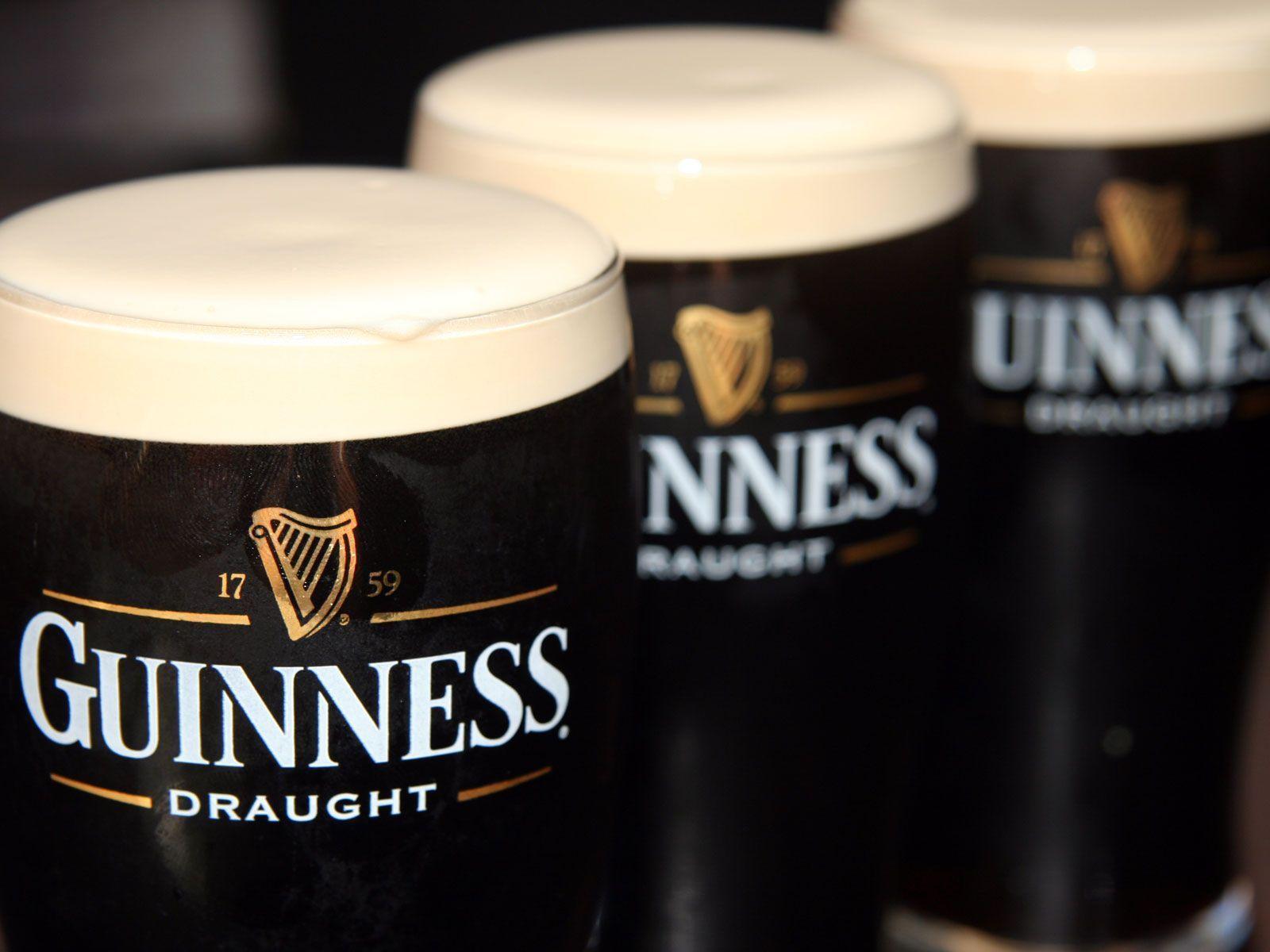 Guiness Stout Irish Drink Abstract HD wallpaper #