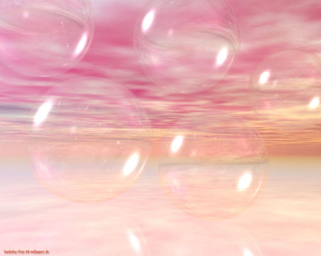 Pink Bubble Wallpaper and Picture Items