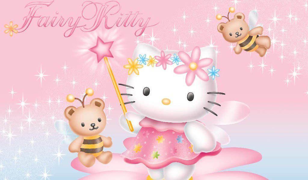 New Hello Kitty wallpaper for netbooks and eeepcs =
