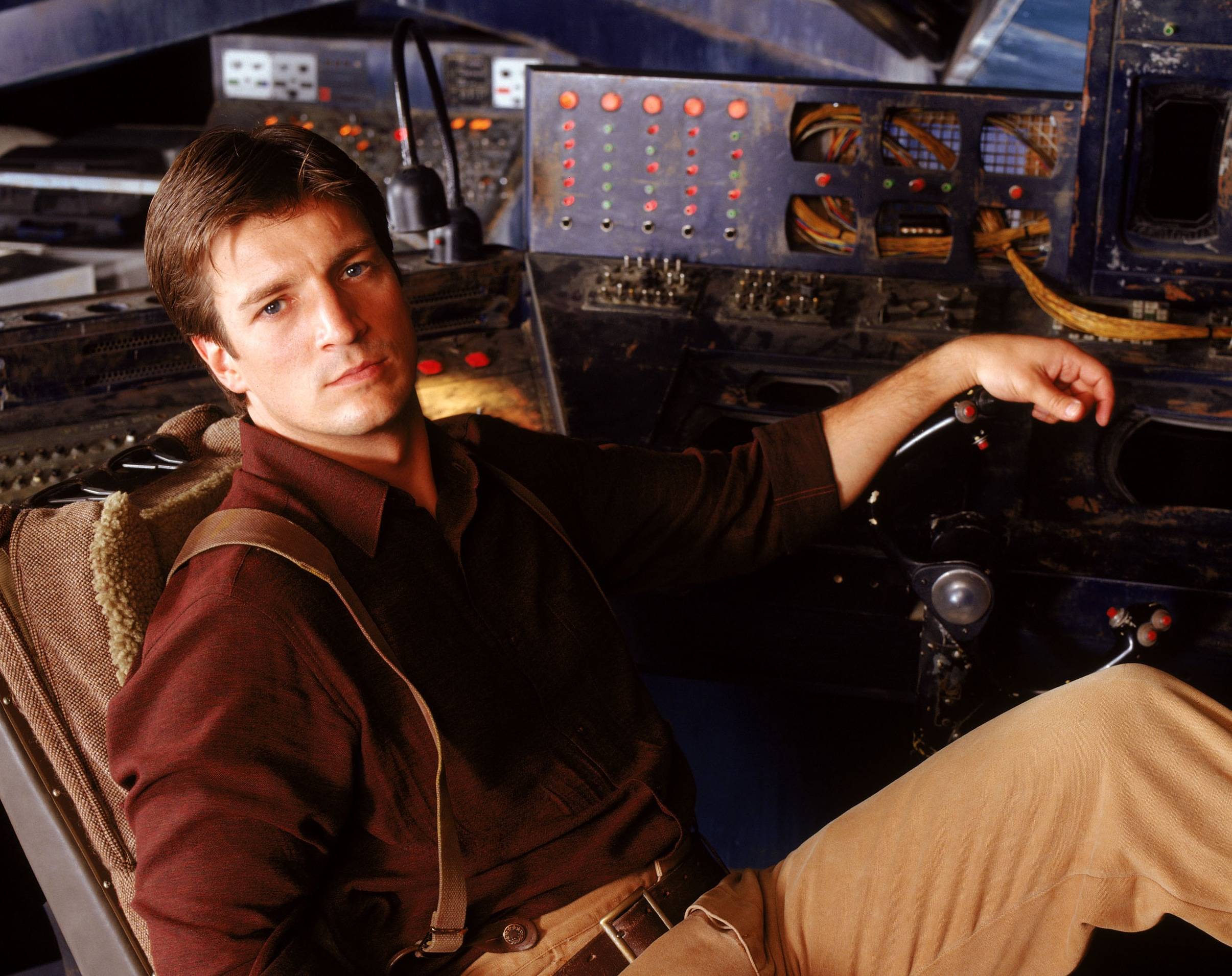 Nathan Fillion on Firefly HD Wallpaper. Download HD Wallpaper