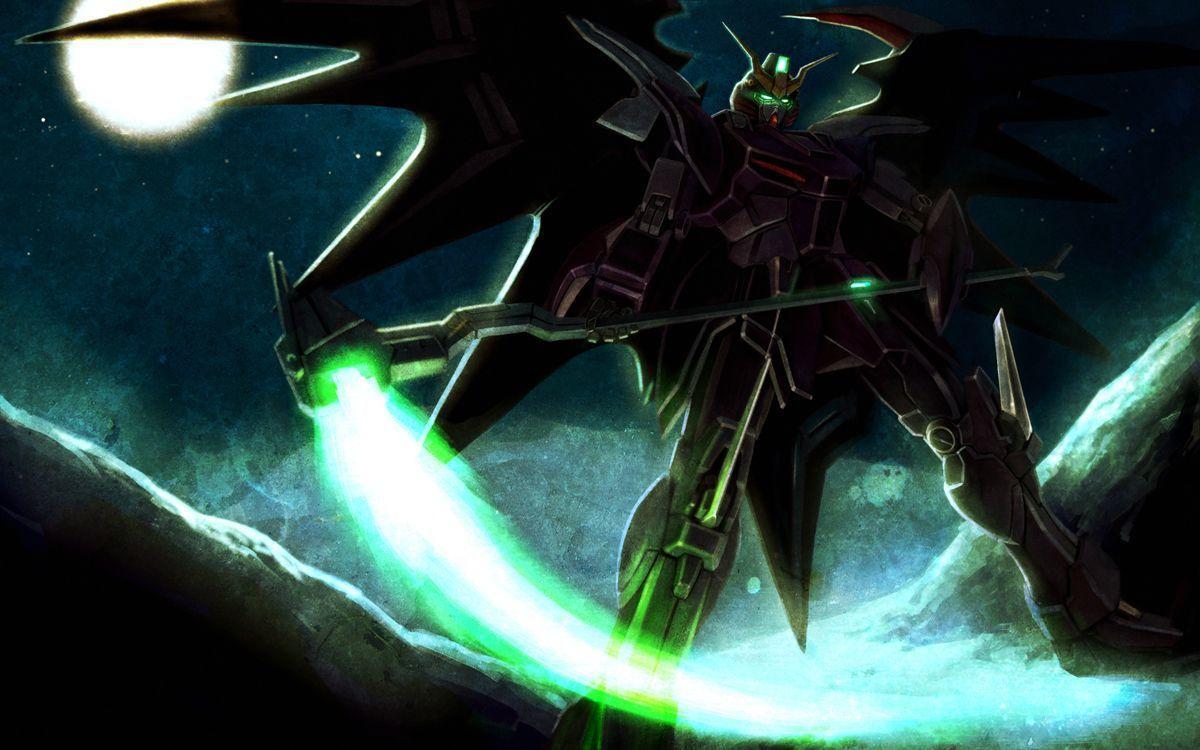 Wallpaper For > Gundam Wing Deathscythe Wallpaper