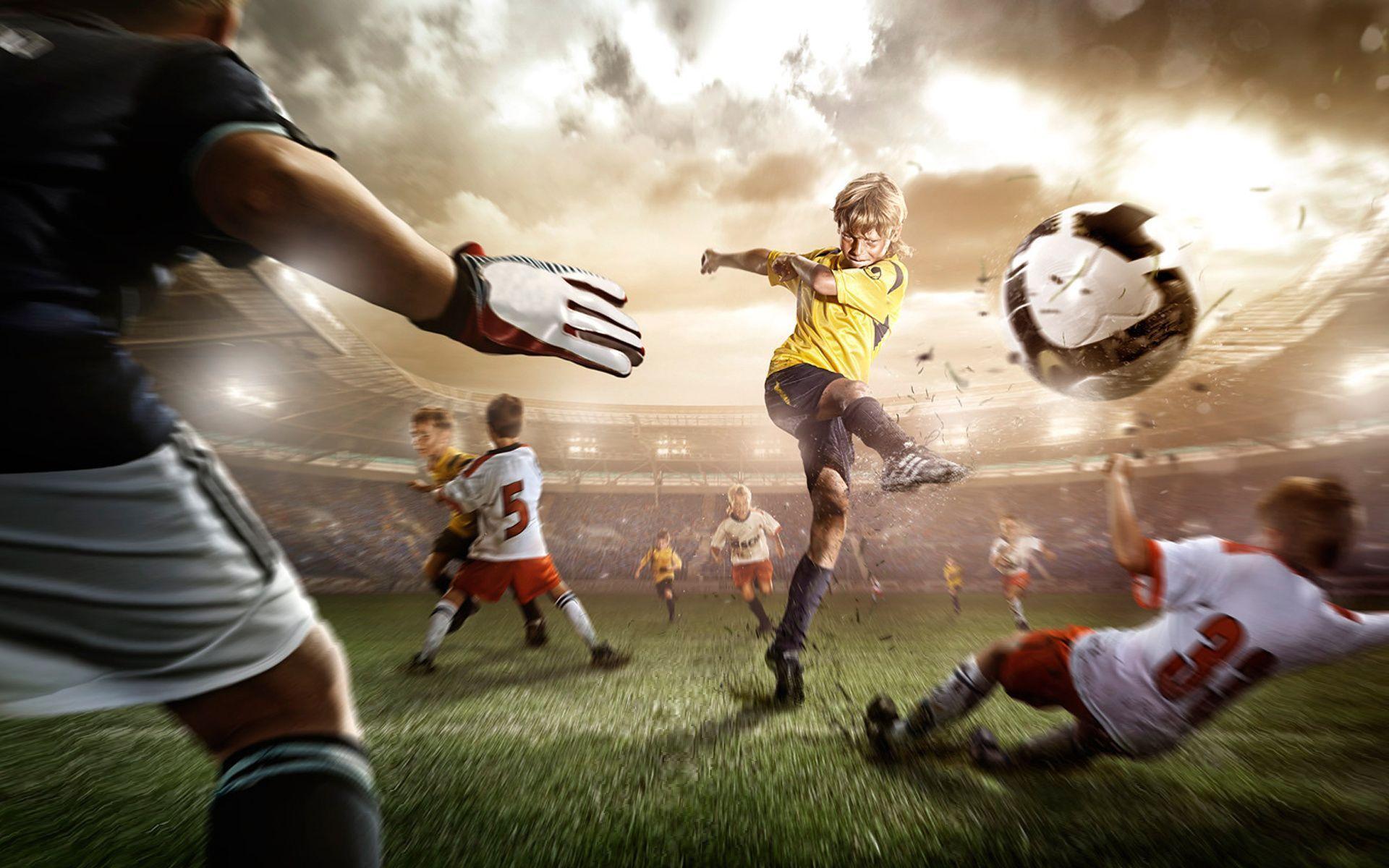 Football Wallpaper Sport Kids HD Desktop cool wallpaper 3D
