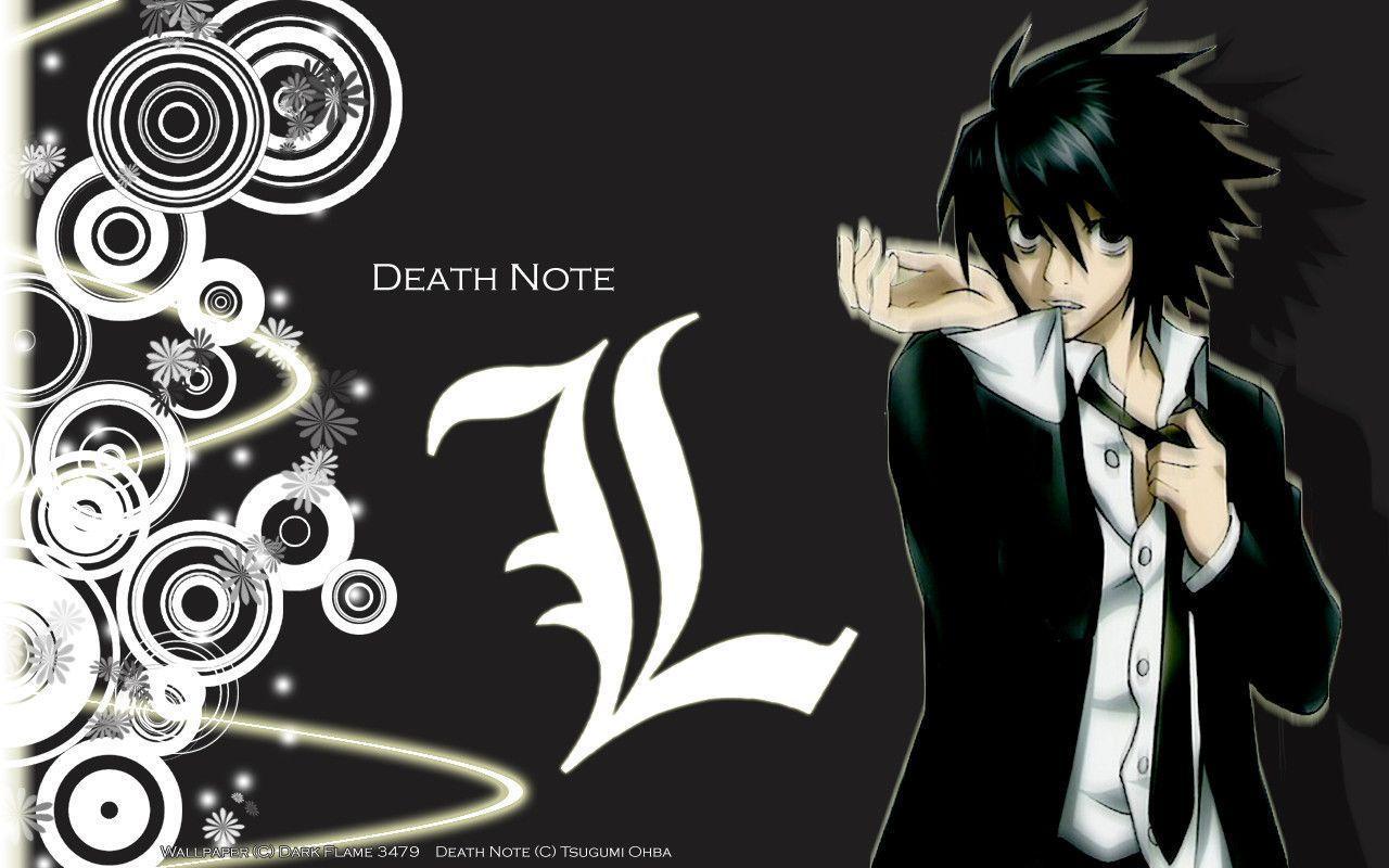 L Wallpapers Death Note - Wallpaper Cave