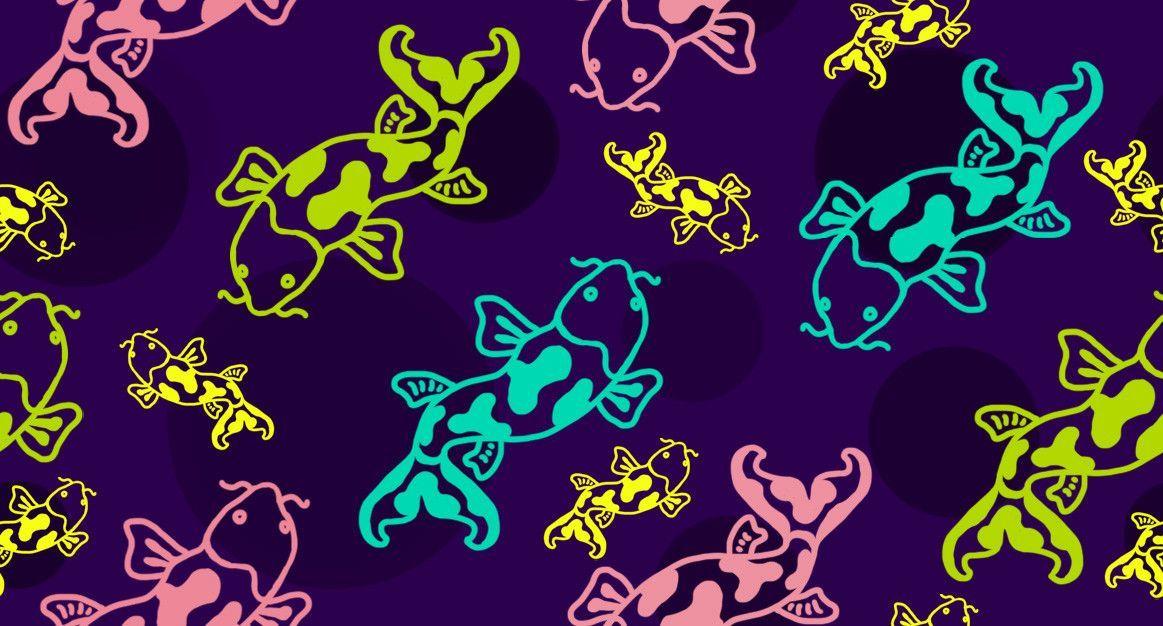 Koi Fish Wallpaper (set to &;tile&; mode)