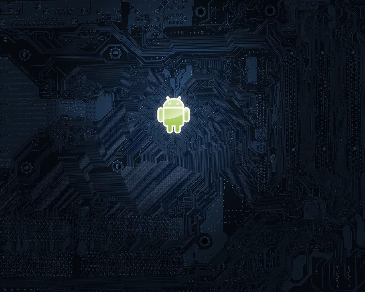 Technology Background: Android Wallpaper