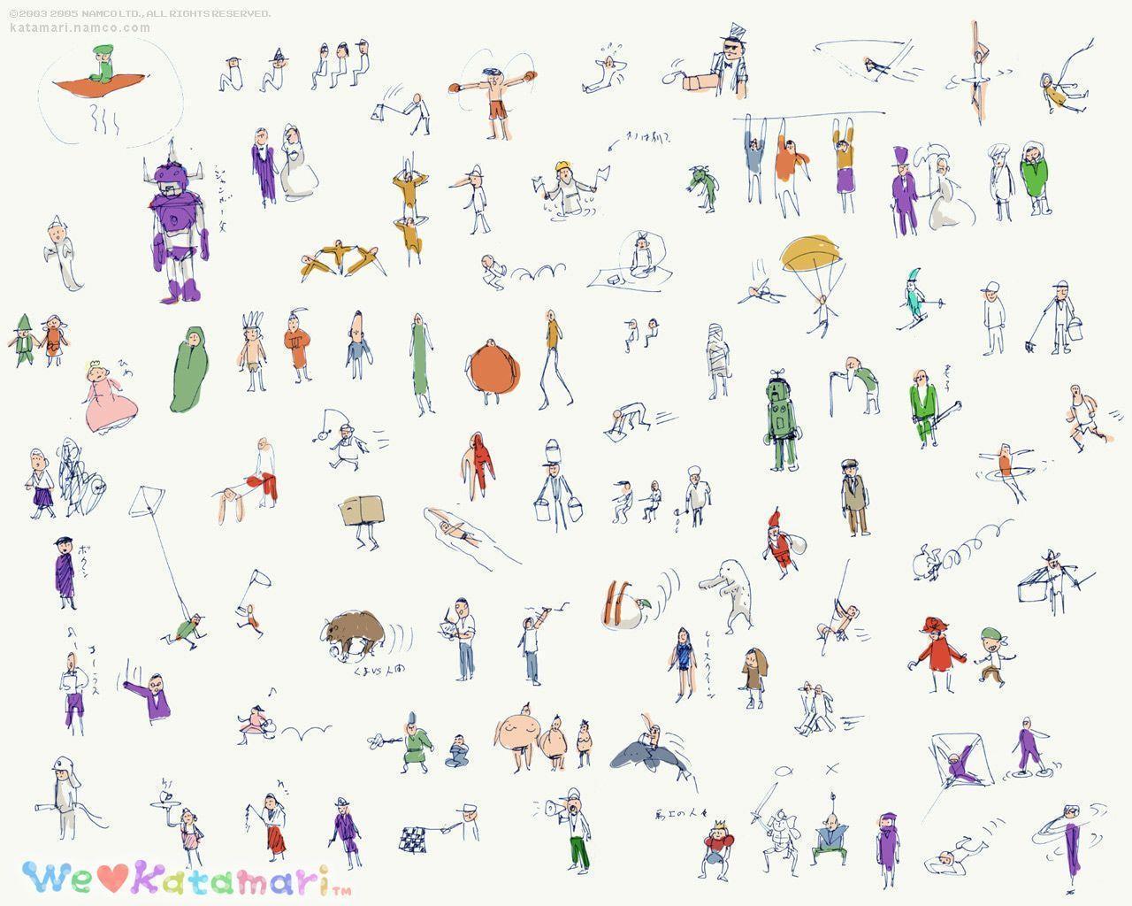 Katamari Damacy Wallpaper. Katamari Damacy Background