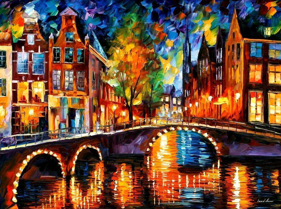 Leonid Afremov- Oil Painter. Make Something Mondays!