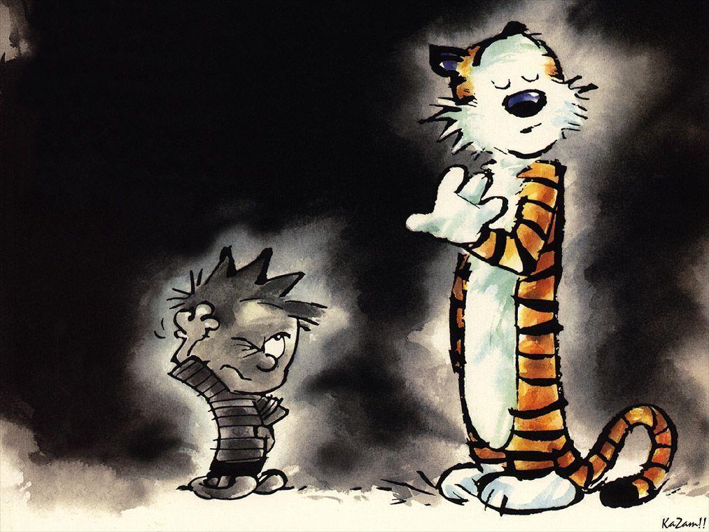 Calvin & Hobbes & Hobbes Wallpaper