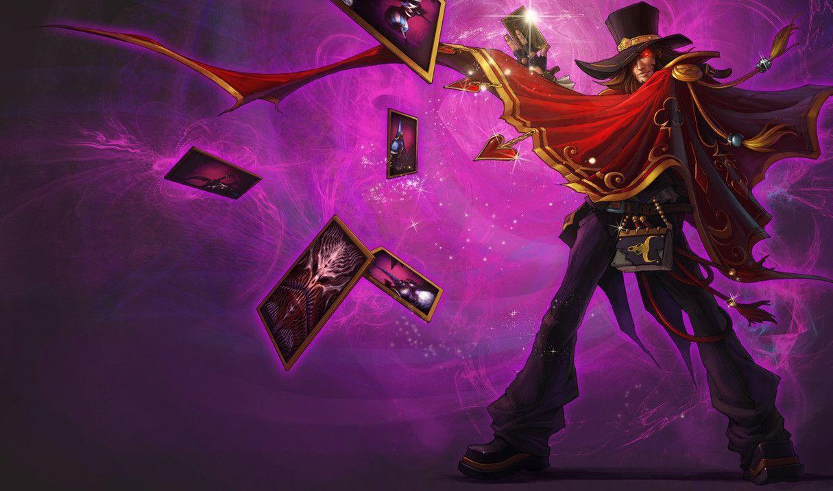 Magnificent Twisted Fate Skin of Legends Wallpaper