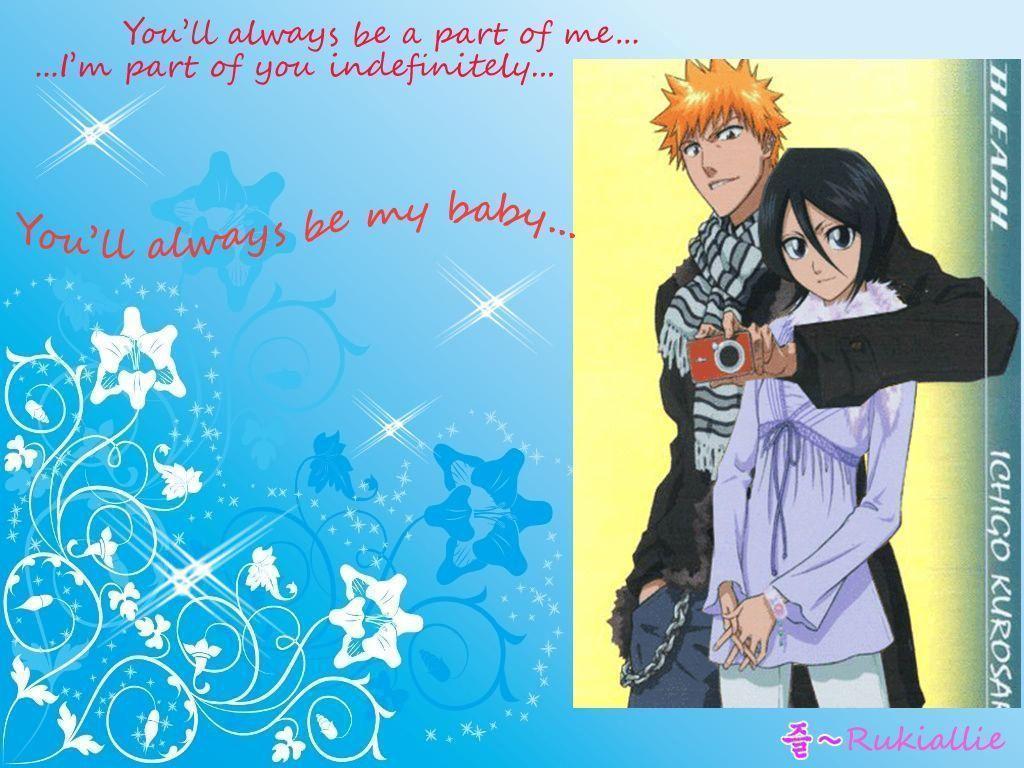 Ichigo X Rukia ichigo and rukia Wallpaper