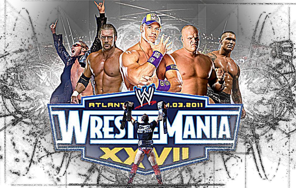 image For > Wrestlemania 27 Poster