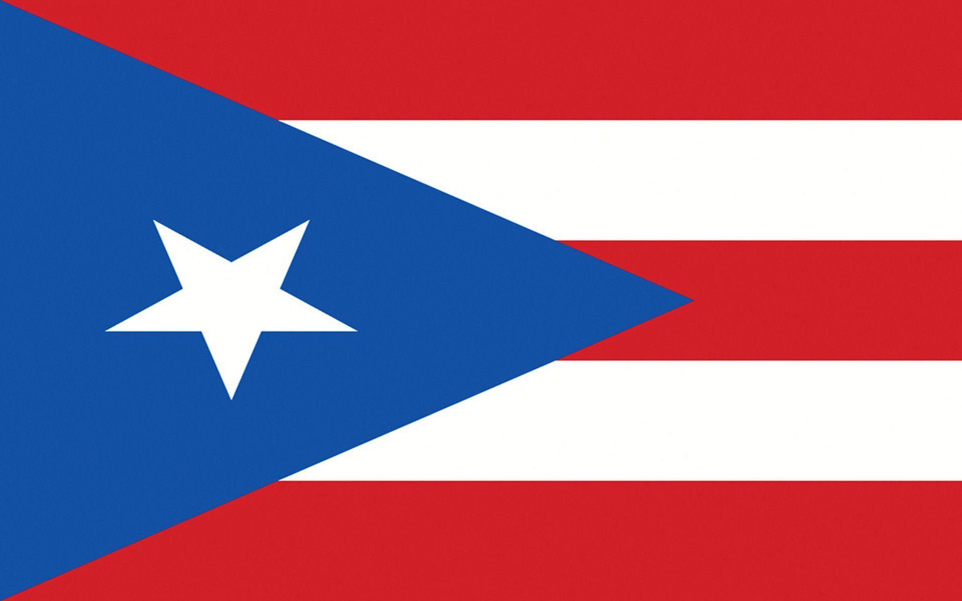 Printable Puerto Rican Flag