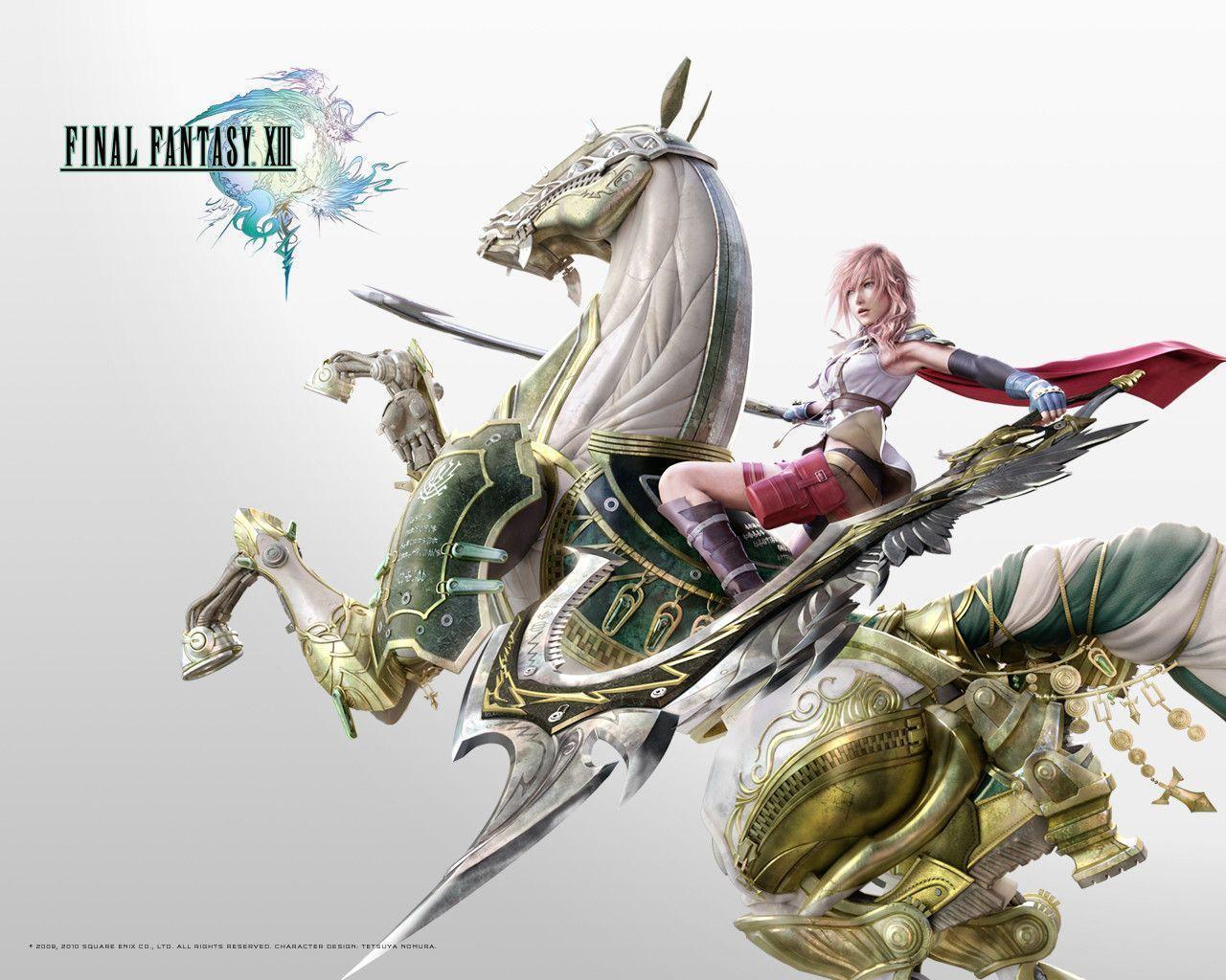 Final Fantasy XIII Wallpaper, Lightning, Serah, Sazh, Snow