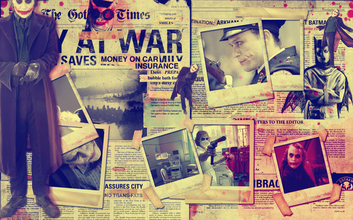 The Joker Dark Knight Wallpaper