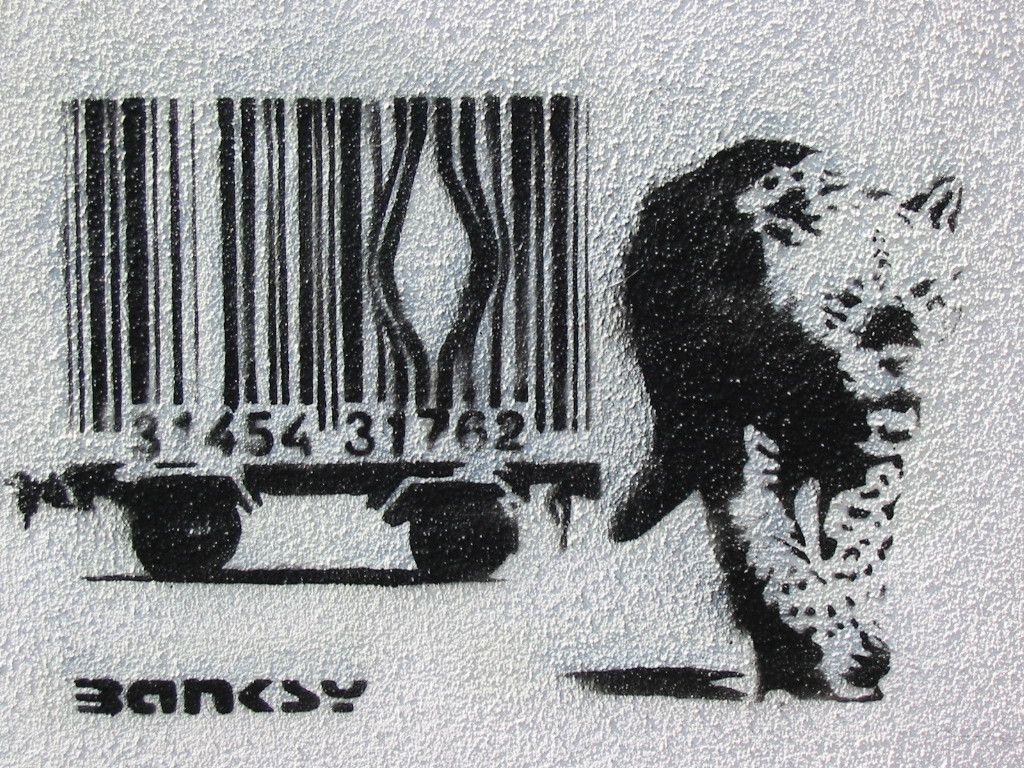 Download Graffiti Banksy Wallpaper 1024x768