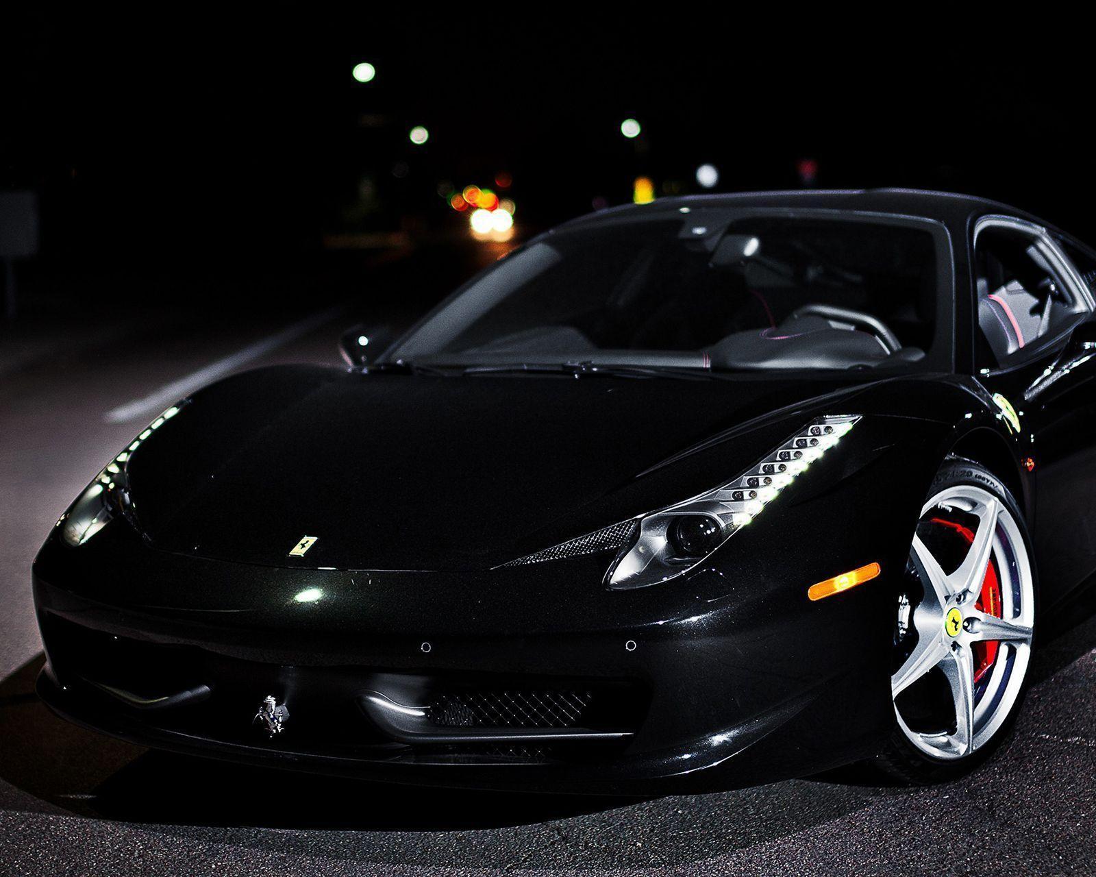 black ferrari car price