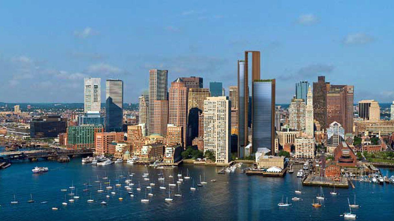 boston city skyline wallpaper picture Car Tuning