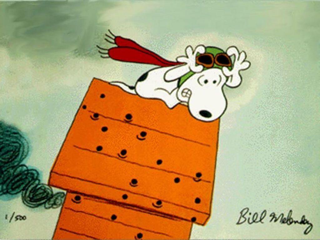 Snoopy Red Baron Wallpaper Free For Mobile