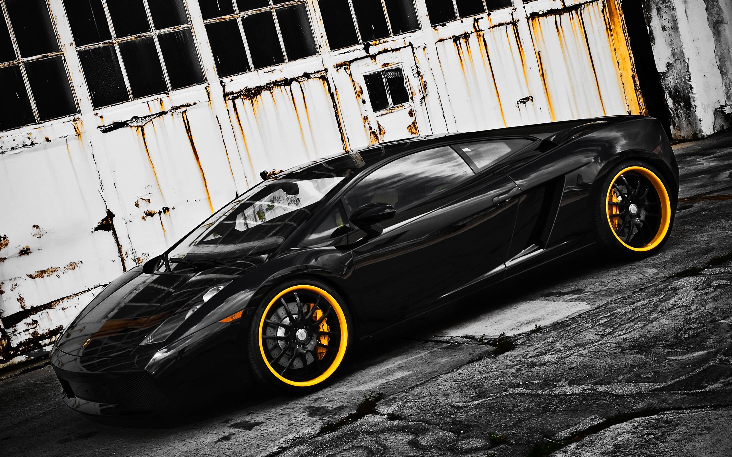 Forged Black Lamborghini Gallardo 3 Wallpaper. HD Car Wallpaper