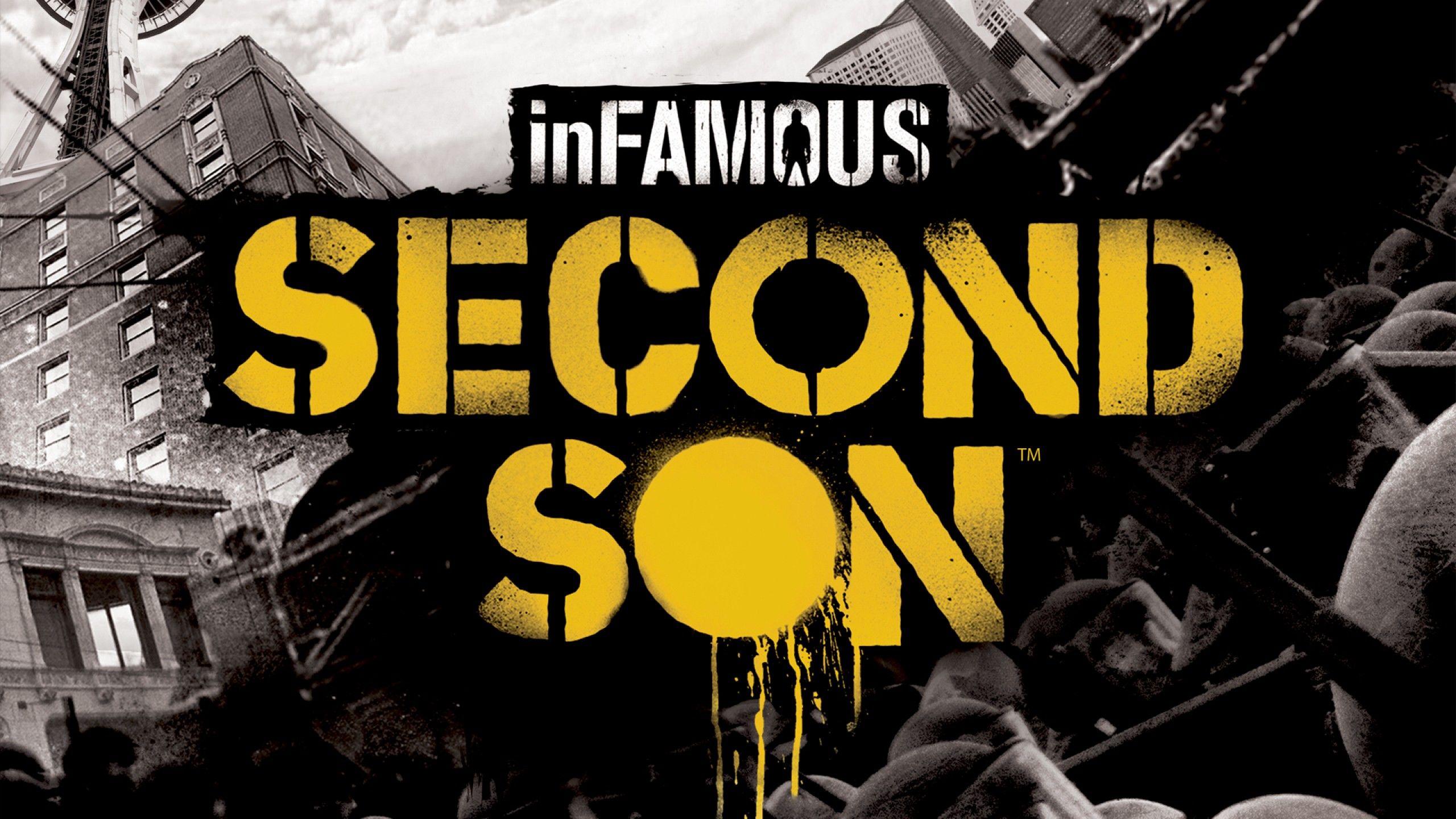 Infamous Second Son Logo Background