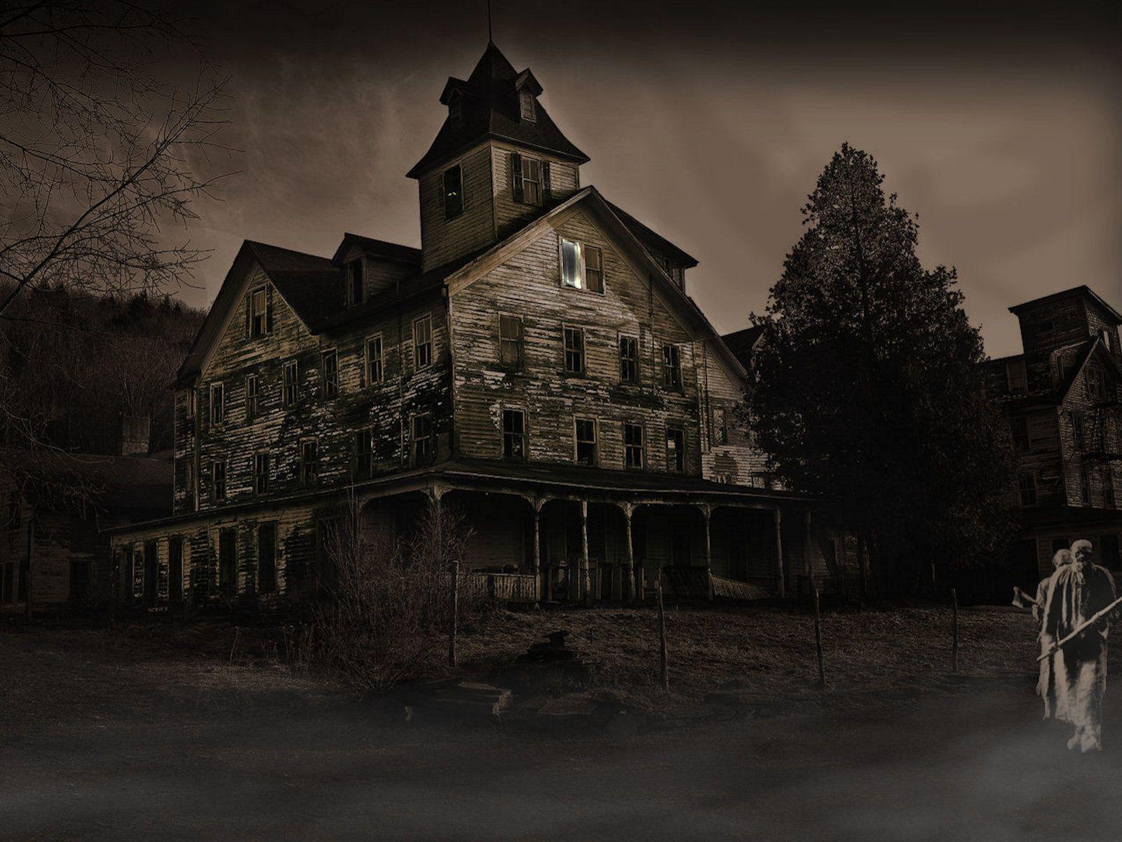 Haunted House Desktop Wallpapers Wallpaper Cave 1037