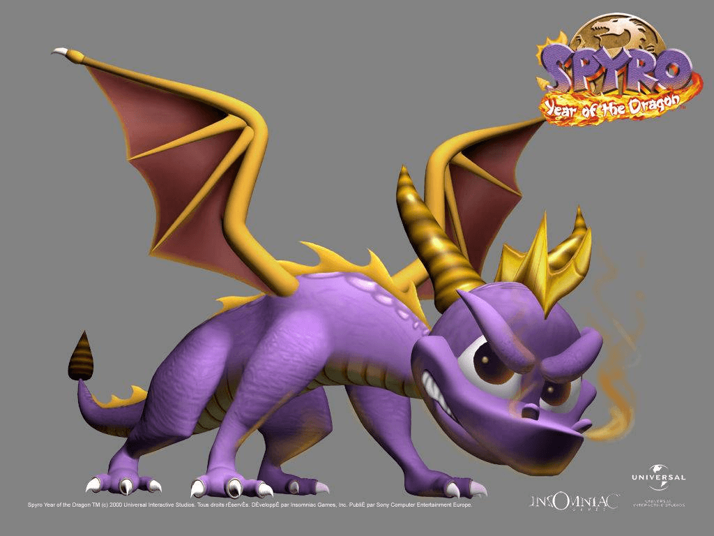 Spyro: Year of the Dragon WP The Dragon Wallpaper 321436