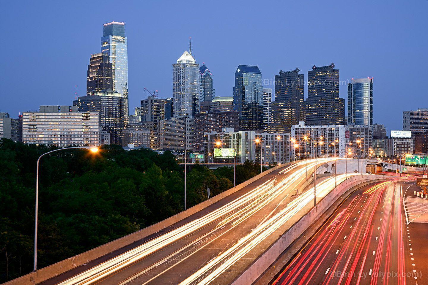 Philadelphia Skyline Wallpapers - Wallpaper Cave