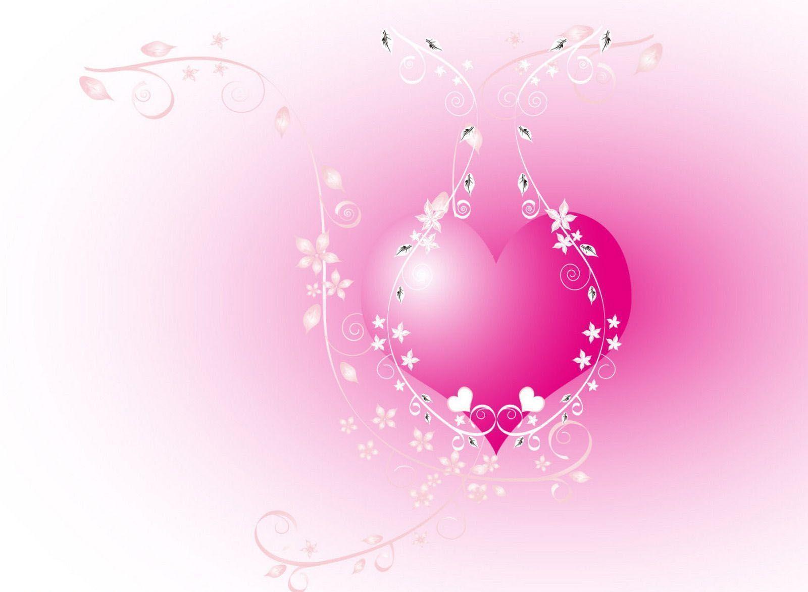 Computer valentine wallpaper