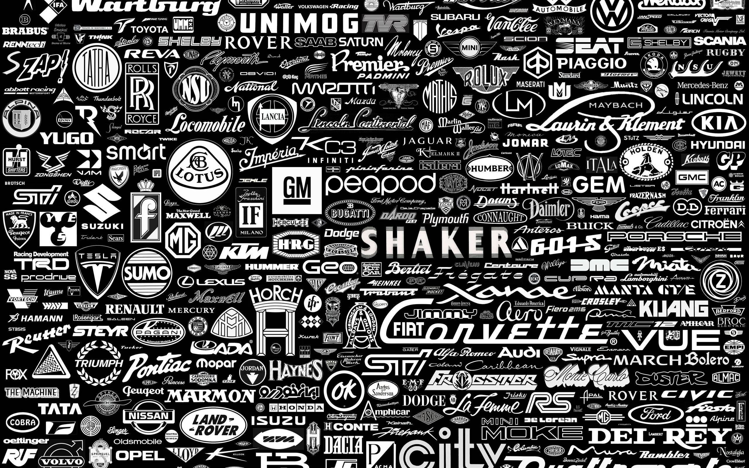 Car Logos Wallpaper, HD Wallpaper