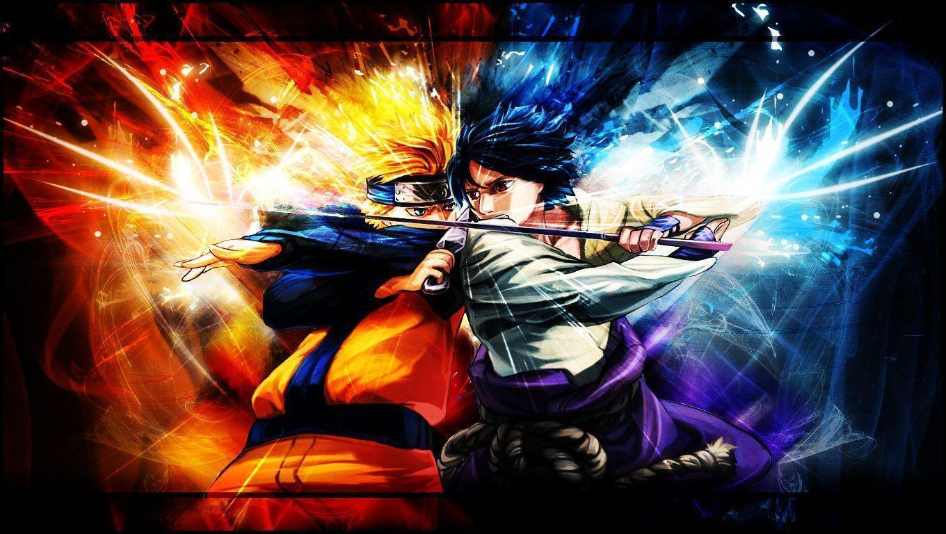 Sasuke vs Naruto Shindo