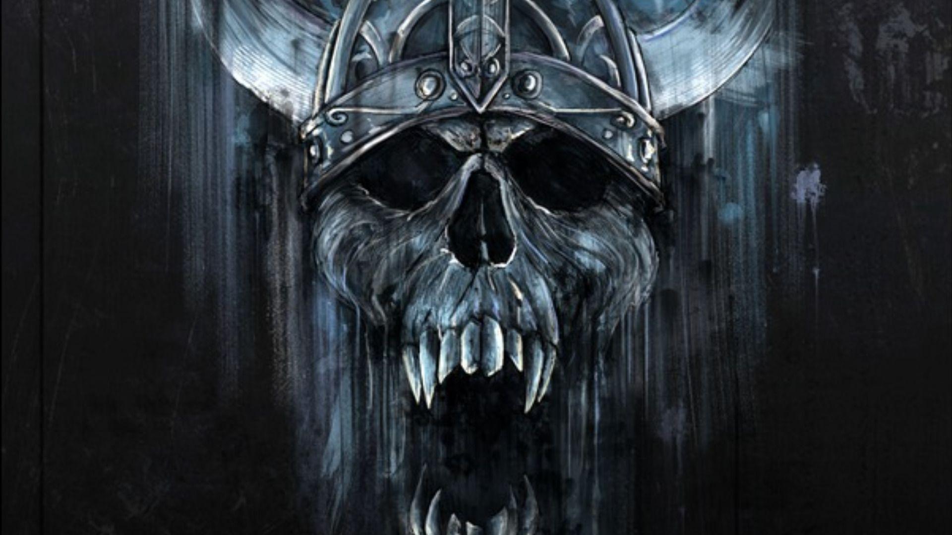 Dark Skull Desktop background HD Wallpaper