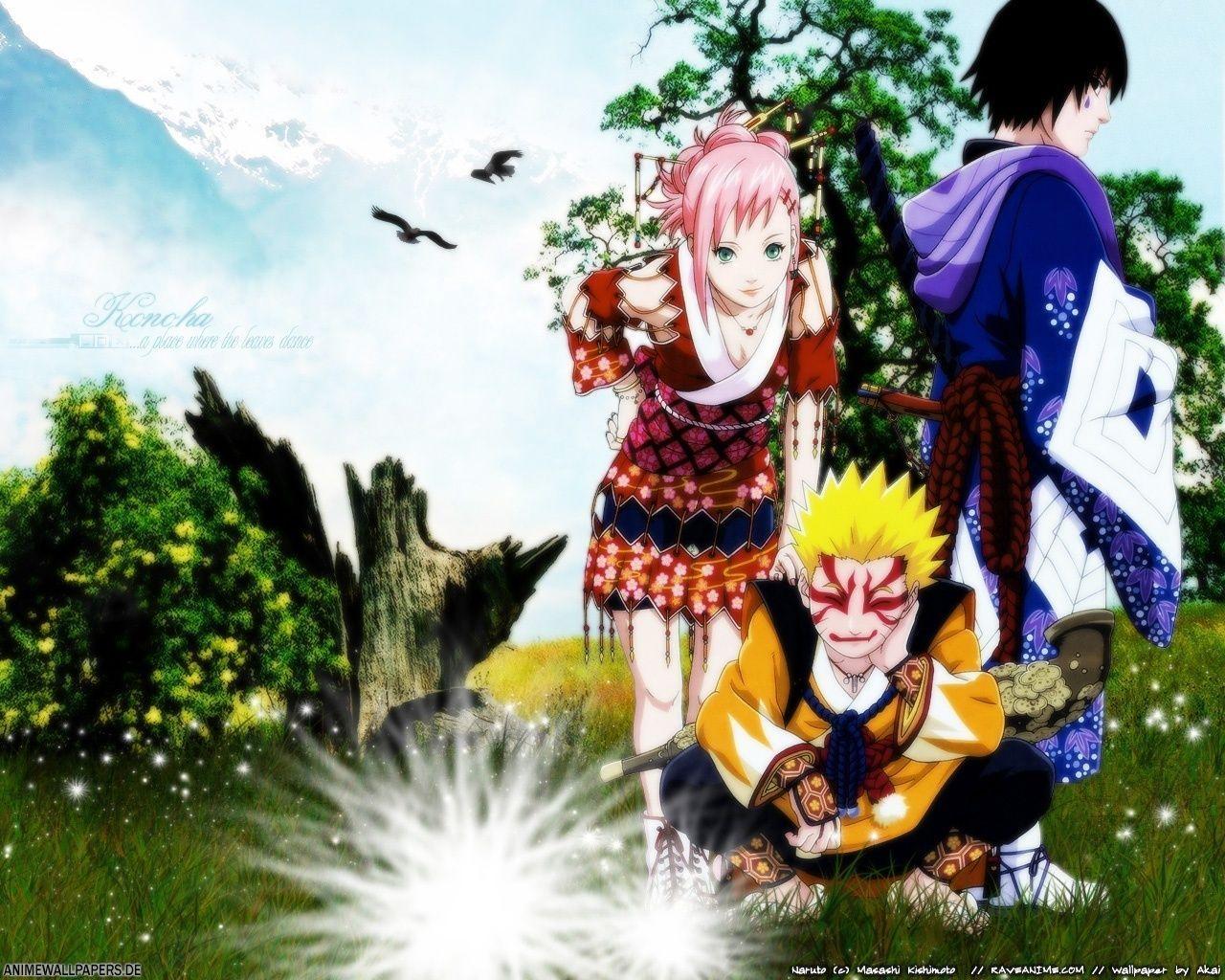 Naruto Sakura Sasuke Naruto Shippuuden Wallpaper Download HD