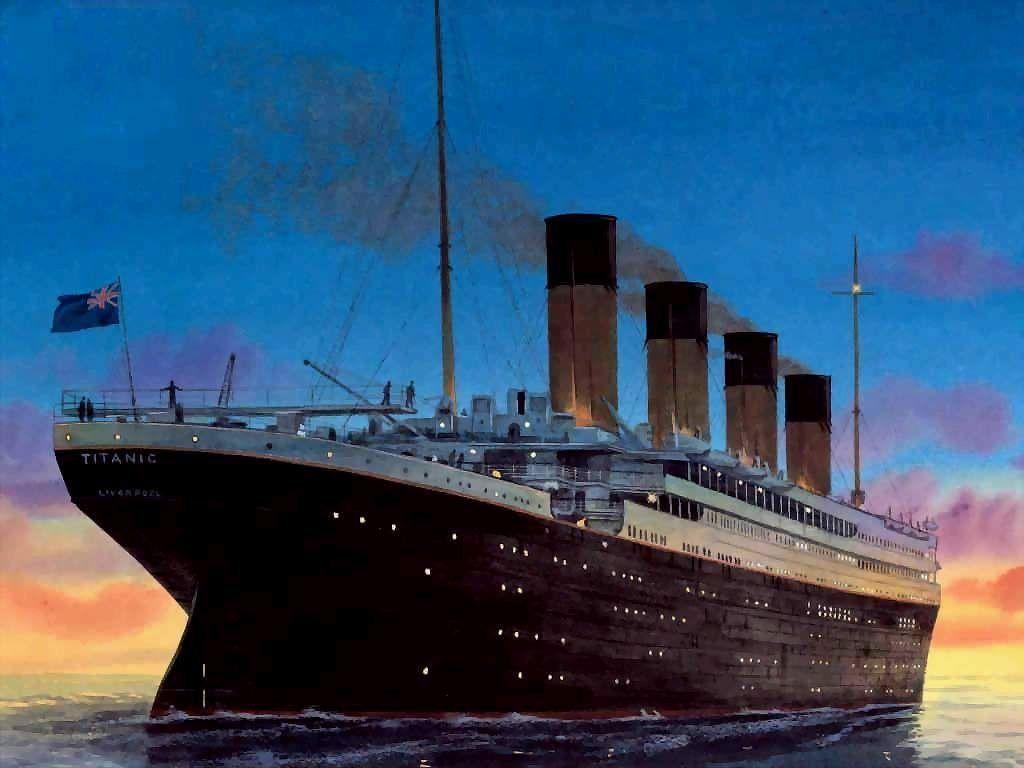 Pix For > Titanic Ship Wallpaper