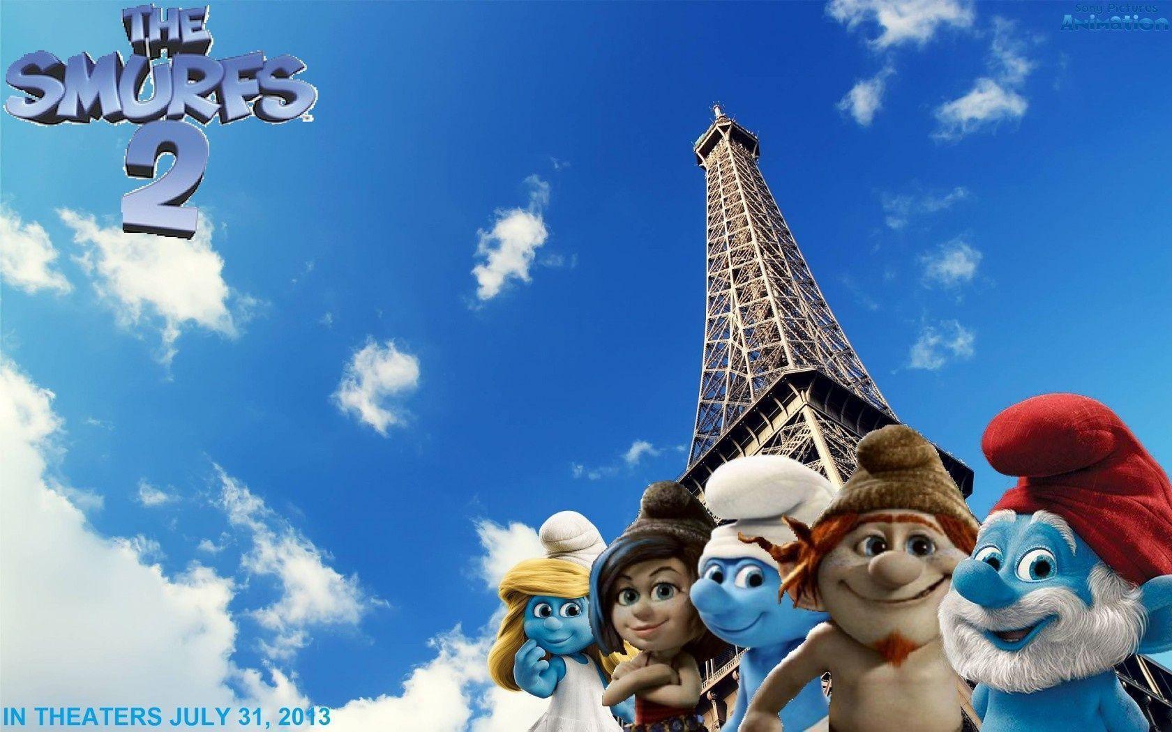 Smurfette Smurfs 2 Wallpaper