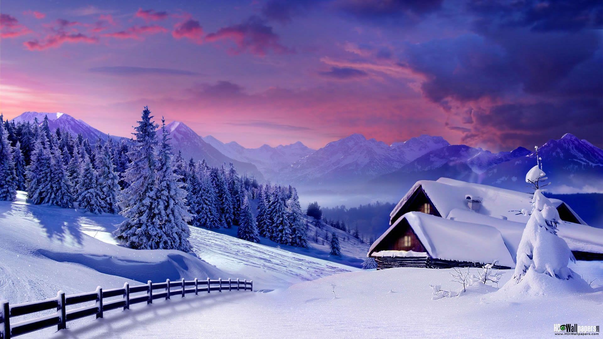 Free Winter Scenes Wallpapers HD for Desktop