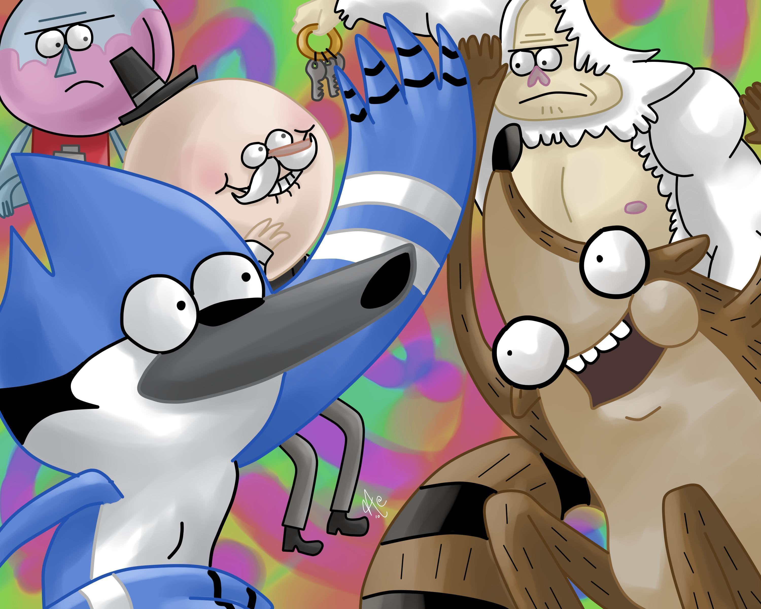 Regular Show Fan Art Original Wallpaper 3000x2400 px Free Download