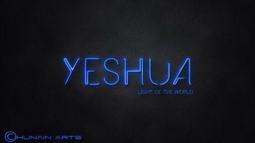 Yeshua In Neon Style Sharing!