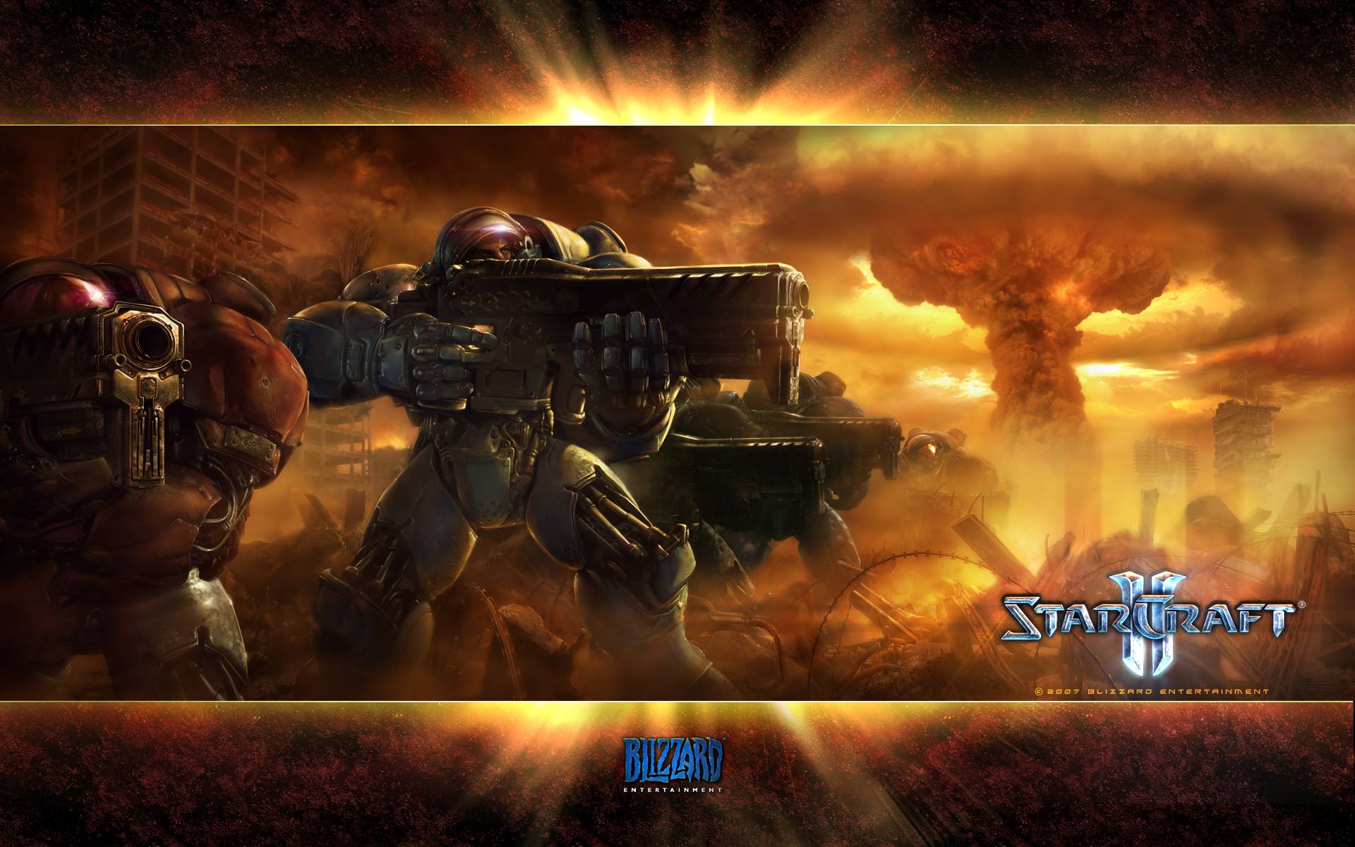 StarCraft II.com. Galerie >> Wallpapery