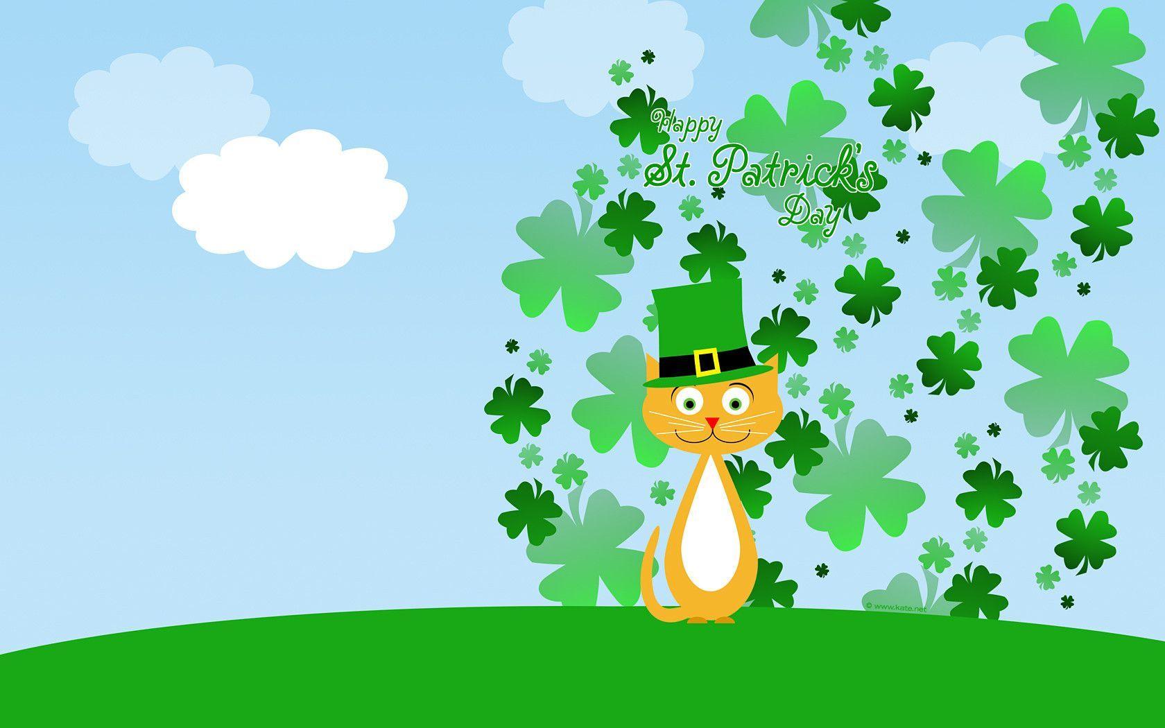 Get Lucky with Leprechaun Desktop Wallpaper for St. Patrick's Day
