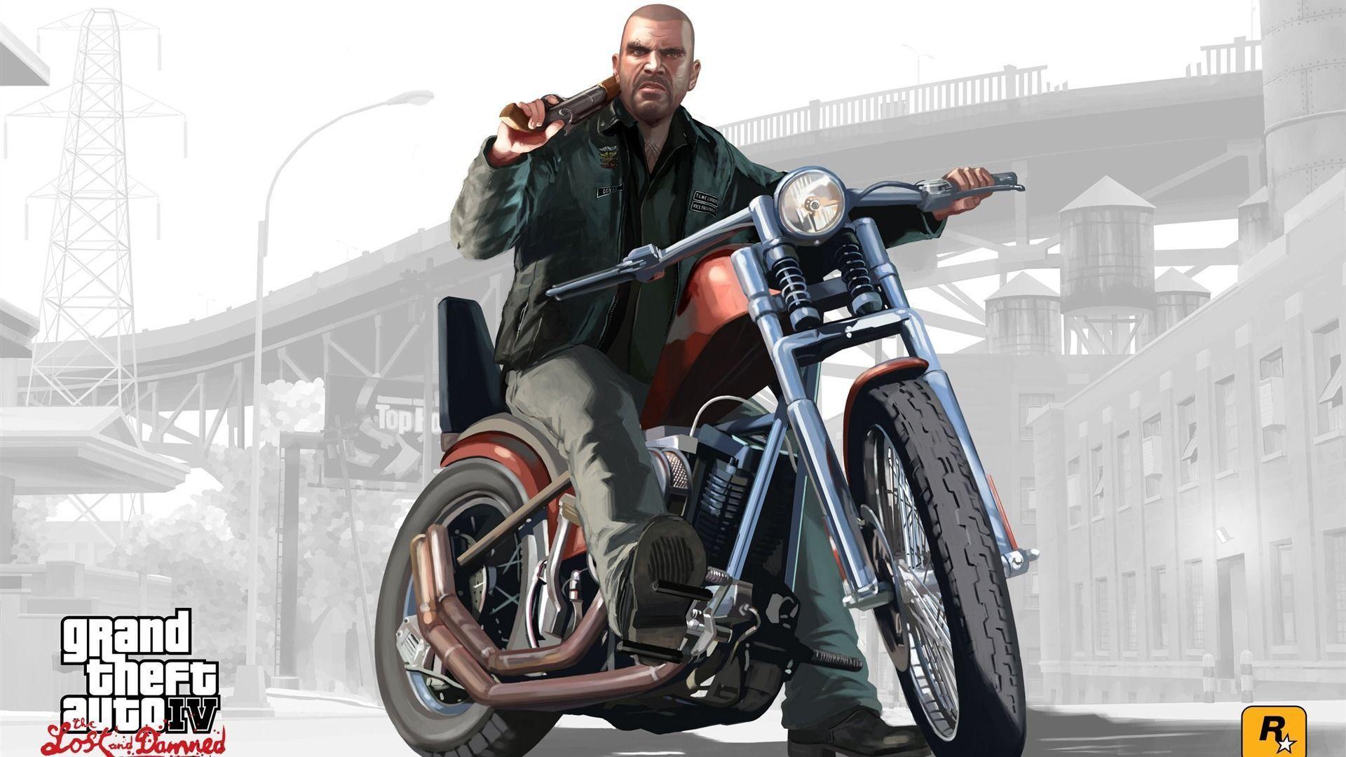 GTA4 piece of information loss and cursed Johnny wallpaper