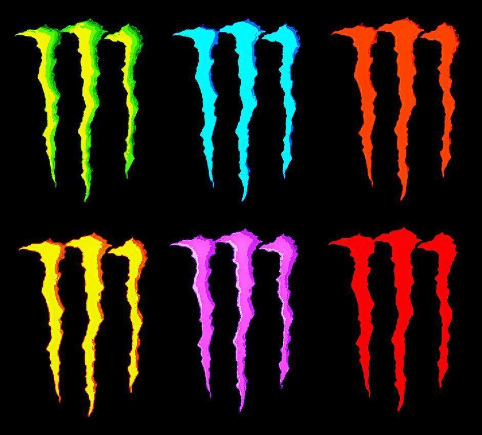 Monster Energy Drink Flavors Wallpaper