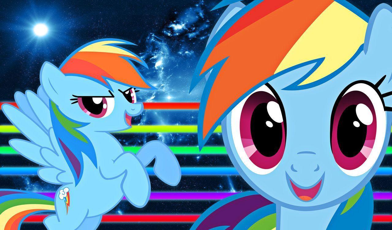 Wallpaper For > Cool Rainbow Dash Background