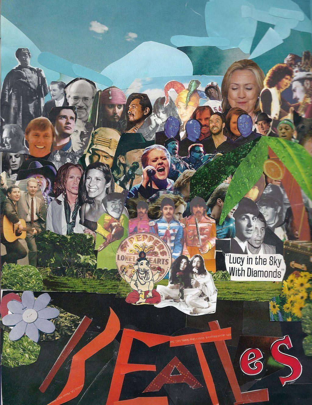 Sgt Pepper Collage